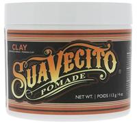 Suavecito Pomade Firme Clay, Arcilla de Sujeción Fuerte para el Cabello de Hombres, Arcilla Capilar Mate de Bajo Brillo, Pomada para Peinados con Textura Natural, 4oz/113g