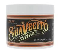 Suavecito Pomade Firme Clay, Arcilla de Sujeción Fuerte para el Cabello de Hombres, Arcilla Capilar Mate de Bajo Brillo, Pomada para Peinados con Textura Natural, 4oz/113g