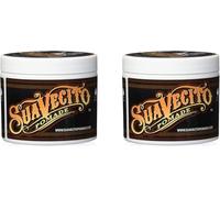 Suavecito Pomade Original Hold, Pomada para el Cabello de Agarre Medio para Hombres, Cera a Base de Agua de Brillo Medio, 4oz/113g x 2