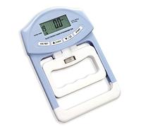 SUAVER 200Lb/90kg Dinamómetro Digital de mano fuerza de agarre Medición Meter Auto captura mano Grip de alimentación,potencia de agarre electrónico