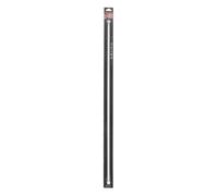 Suavidad interior, barra decorativa extensible de 10 mm (80 < 110 Cm) Bolla blanco, hierro forjado
