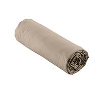 Suavidad Interior, Sábana Bajera (140 x 190 cm) Percaline Arena Percal, Algodón