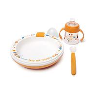 SUAVINEX 306448 - Juego de aperitivos con plato térmico y biberón, 3 unidades - 250 g