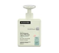 Suavinex Baby Mi Primera Agua Micelar 500 ml - limpieza facial y corporal infantil
