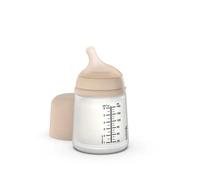 Suavinex Biberón Anticólico T Silicon +0M 180ml S Light Sand 1ud