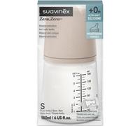 Suavinex Biberón Anticólico T Silicona +0M 180 ml TS Almond 1 ud