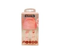 Suavinex Biberón Boca Ancha Liberty Rose +0M