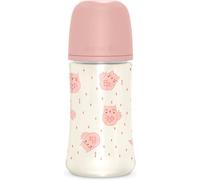 Suavinex Bibéron Tetina Fisiológica Sx Pro Silicona Flujo Medio Rosa