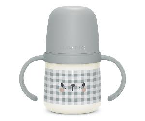 Suavinex Biberón con Mangos Fosforescentes 6M+ Night&Day Oso 150 mL