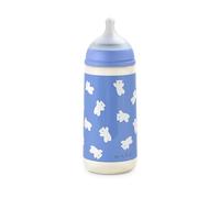 Suavinex Wild&Free Biberón Flujo Denso Azul +6m 360 ml