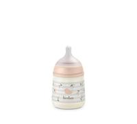 Suavinex Birdies Biberón Flujo Lento Rosa +0m 150 ml
