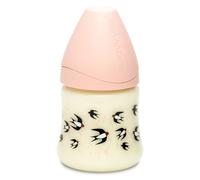 Suavinex Biberón Golondrinas Rosa Silicona 3 Velocidades 150ml
