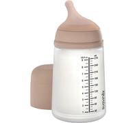 Suavinex Biberón Anticólico T Silicona +3M 270ml TM Almond 1ud
