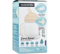 Suavinex Biberón Zero Zero Anticólico Flujo Adaptable 180ml 1ud