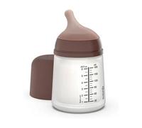 SUAVINEX BIBERON ZERO ZERO FLUJO ADAPTABLE + 0 MESES 180 ML CARAMEL