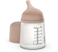 Suavinex Biberón Anticólico T Silicona +0M 180ml TS Almond 1ud
