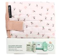 Suavinex Birdies Cambiador + Baby Cologne Memories + Pomada Pañal + Leche Hidratante + Toallitas Dermohidratantes Rosa