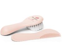 Suavinex Birdies Cepillo y Peine Rosa +0m