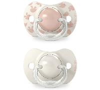Suavinex Birdies Chupete Tetina Fisiológica Silicona SX Pro Rosa 6-18m 2 uds