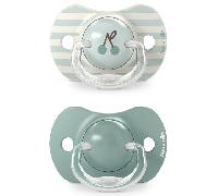 Suavinex Birdies Chupete Tetina Fisiológica Silicona SX Pro Verde +18m 2 uds
