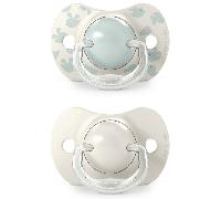 Suavinex Birdies Chupete Tetina Fisiológica Silicona SX Pro Verde 6-18m 2 uds