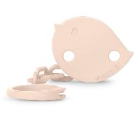 Suavinex Birdies Chupetero con Pinza de Pajarito Rosa +0m