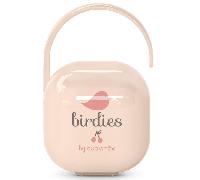 Suavinex Birdies Portachupetes con Asita Flexible Rosa