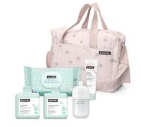 BOLSO COSMÉTICA BEBÉ #CORAL lote 6 pz