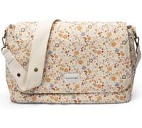 Suavinex, Bolso Maternidad Bandolera, Bolso Carro Bebé de Gran Capacidad, Asas Ajustables al Carrito, Solapa y Cierre de Cremallera, Impermeable, con Bolsillos Interiores, Floral