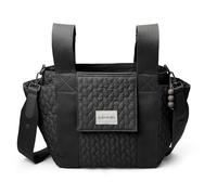 Suavinex, Bolso Maternidad, Bolso Organizador para el Carrito del Bebé tipo Panera, Con Asas Ajustables al Carrito, Cierre de Cremallera, Compacto y de Gran Capacidad, con Bolsillos Interiores, Gris