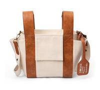 Suavinex, Bolso Maternidad, Bolso Organizador para el Carrito del Bebé tipo Panera, Con Asas Ajustables al Carrito, Cierre de Cremallera, Compacto y de Gran Capacidad, con Bolsillos Interiores, Beige
