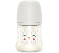 Suavinéx Bonhomia Biberón Premium de poliamida con tetina de silicona 150mL Grey S