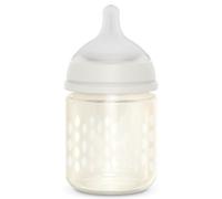 Suavinex Bonhomia Biberón Vidrio Flujo Lento Beige 120 ml