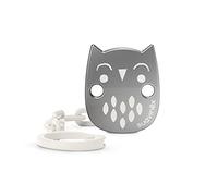 Suavinex, Broche Pinza Para Chupetes, Chupetero, Cadena Para Chupete Con Broche Joya, Efecto Metalizado. +0 Meses, Bonhomia Beige