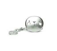 Suavinex - Broche premium de chupetes para bebés +0 meses. Broche joya efecto metalizado mate. Con nueva placa más pequeña. 0% BPA. Color verde