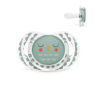 Suavinex, Chupete para Bebés de +18 Meses. Chupete con Tetina Fisiológica de Silicona SX Pro. Tetina más Plana y Flexible. Bonhomia, Verde