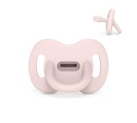 Suavinex, Chupete Todo Silicona, para Bebés 0/6 Meses y Recién Nacidos, Tetina Fisiológica Sx Pro, Blandito y Flexible, Ideal para Dormir, Respeta el Desarrollo Bucodental, Colour Essence, Rosewater