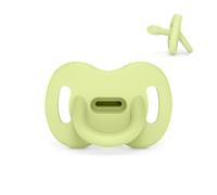 Suavinex, Chupete Todo Silicona, para Bebés 0/6 Meses y Recién Nacidos, Tetina Fisiológica Sx Pro, Súper Blandito y Flexible, Ideal para Dormir, Respeta el Desarrollo Bucodental, Colour Essence, Lime
