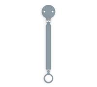 Suavinex, Chupetero de Silicona, Broche Pinza con Cinta Plana de Silicona, Cadena Chupete para Bebés +0 Meses, Clip con Plaquita de Silicona, Broche para el Chupete Wonder, Spring Lake