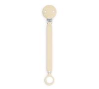Suavinex, Chupetero de Silicona, Broche Pinza con Cinta Plana de Silicona, Cadena Chupete para Bebés +0 Meses, Clip con Plaquita de Silicona, Broche para el Chupete Wonder, Whitecap Gray
