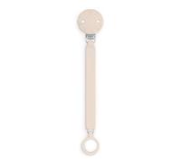 Suavinex, Chupetero de Silicona, Broche Pinza con Cinta Plana de Silicona, Cadena Chupete para Bebés +0 Meses, Clip con Plaquita de Silicona, Broche para el Chupete Wonder, Mauve Chalk
