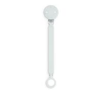 Suavinex, Chupetero de Silicona, Broche Pinza con Cinta Plana de Silicona, Cadena Chupete para Bebés +0 Meses, Clip con Plaquita de Silicona, Broche para el Chupete Wonder, Illusion Blue