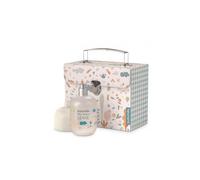 Suavinex, Baby Cologne Sense + Cofre Regalo, Colonia Sin Alcohol para Bebés y Niños, Agua Perfumada, Dermatológicamente Testada, Apta Pieles Sensibles, 94% Ingredientes de Origen Natural, 100 ml