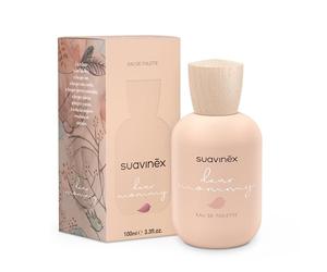 Suavinex, Colonia para Mujer Dear Mommy, Agua de Colonia para Mujer, Dermatológicamente Testada, Inspirada en la Colonia para Bebés Baby Cologne de Suavinex, Fragancia Fresca, Regalo para Mamá, 100 ml