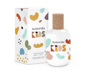 Suavinex, Colonia para Niños y Niñas Suavinex Kids, Agua de Colonia Infantil, de 3 a 10 Años, Aroma Afrutado y Divertido, Dermatológicamente Testada, Con Vaporizador, 100 ml