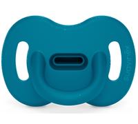 Suavinex, Chupete Todo Silicona, para Bebés 6/18 Meses, con Tetina Fisiológica Sx Pro, Súper Blandito y Flexible, Ideal para Dormir, Respeta el Desarrollo Bucodental, Colour Essence, Deep Ocean