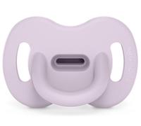Suavinex, Chupete Todo Silicona, para Bebés 6/18 Meses, con Tetina Fisiológica Sx Pro, Súper Blandito y Flexible, Ideal para Dormir, Respeta el Desarrollo Bucodental, Colour Essence, Lavender