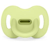 Suavinex, Chupete Todo Silicona, para Bebés 0/6 Meses y Recién Nacidos, Tetina Fisiológica Sx Pro, Súper Blandito y Flexible, Ideal para Dormir, Respeta el Desarrollo Bucodental, Colour Essence, Lime