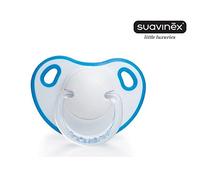 SUAVINEX "COMFORT" No.3158768 - 1x Chupete Anatomico Silicona/ AZUL (0-6m)