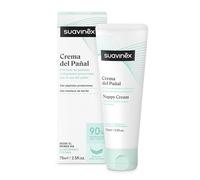 Suavinex, Crema Pañal Bebé, Protege de Irritaciones y Rojeces, Apta para Pieles Sensibles y Recién Nacidos, Crema Cambio Pañal con 90% Ingredientes de Origen Natural, Textura Crema, 75 ml